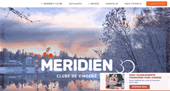 Desktop Screenshot of meridienclube.com.br